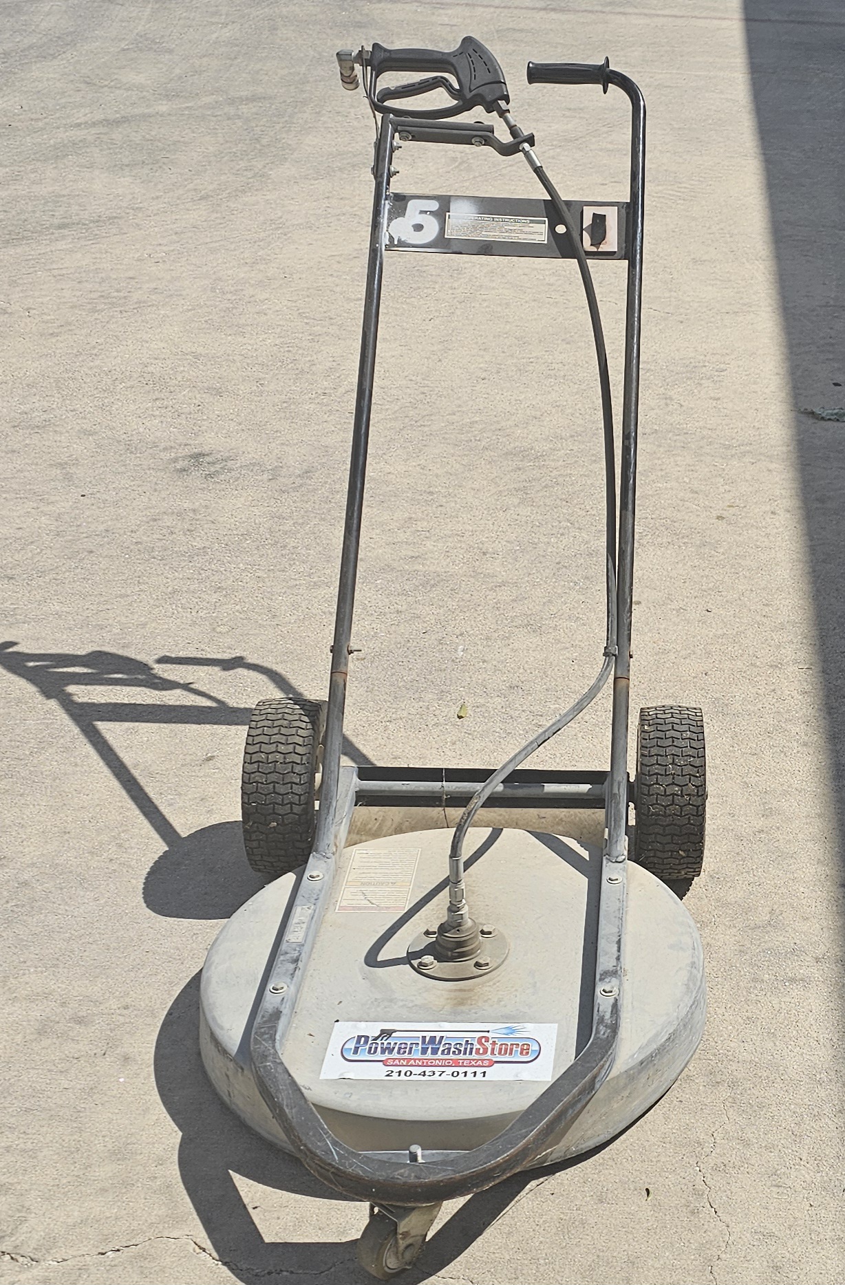 Used surface cleaner